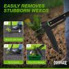 Weed Puller Tool with Long 43' Handle, No Bending, Easy Eject – Removes Weeds Effortlessly
