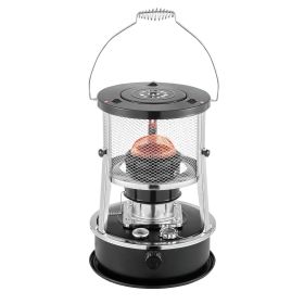 VEVOR 9000 BTU Portable Kerosene Heater & Stove, 2 in 1 Non-Electric Indoor Outdoor Heater with Adjustable Height & Flame & Easy Storage,for Camp