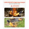 Propane Torch Weed Burner, High Output 1,800,000 BTU with 10 ft Hose